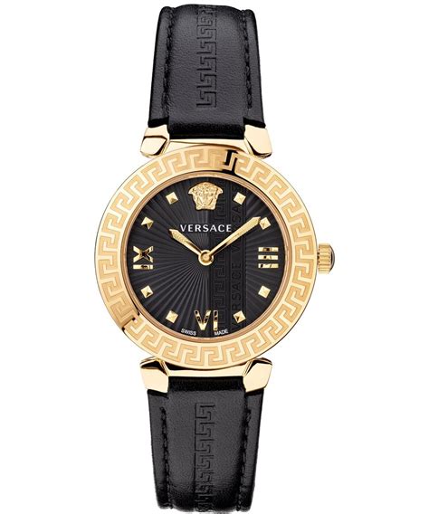 zegarek versace damski czarny